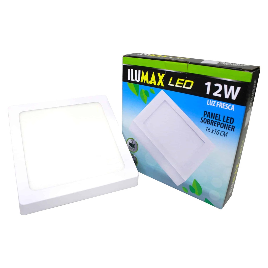PANEL CUAD 12W LED ILUMAX 1994 / COD.202544
