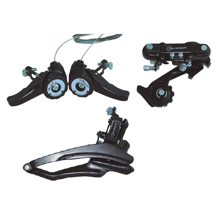 JGO CAMBIO MTB RESINA NEGRO MILLENIUM REF306424