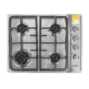 CUBIERTA ABBA 4P CG4PLXN 48 CM INOX / COD.018777