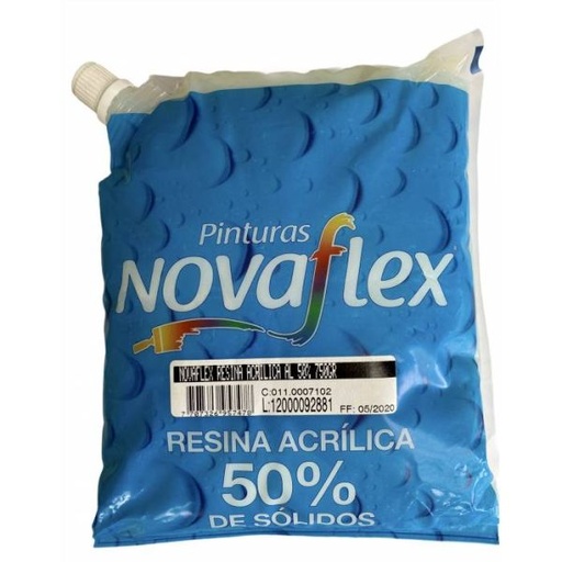 [509012] RESINA ACRILICA 750CC NOVAFLEX 50% / COD.509012